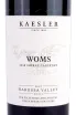 Этикетка Kaesler Cabernet Sauvignon 0.75 л