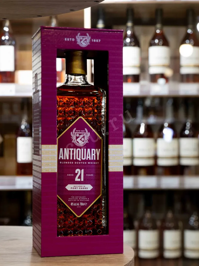 В магазине Крю Профи Antiquary Port Casks 21 years in gift box 0.7 л