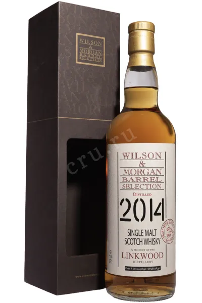 Виски Wilson&Morgan Barrel Selection Linkwood 2014 Sherry Finish Oloroso in gift box  0.7 л