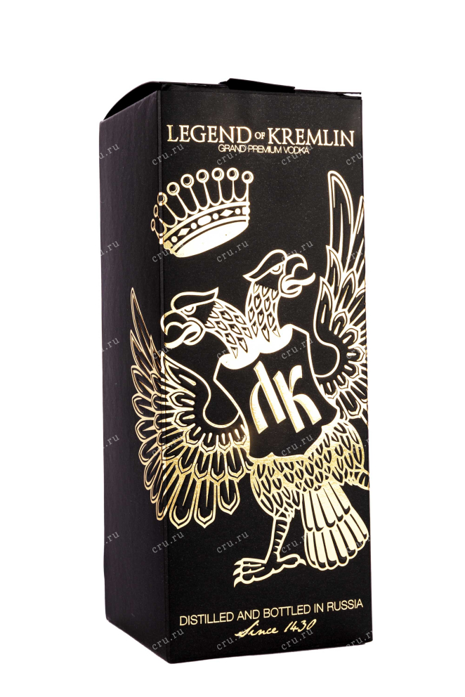 Подарочная коробка Legend of Kremlin in gift box 0.5 л