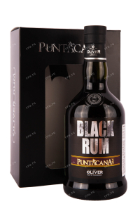 Ром Puntacana Club Black Oliver gift box  0.7 л