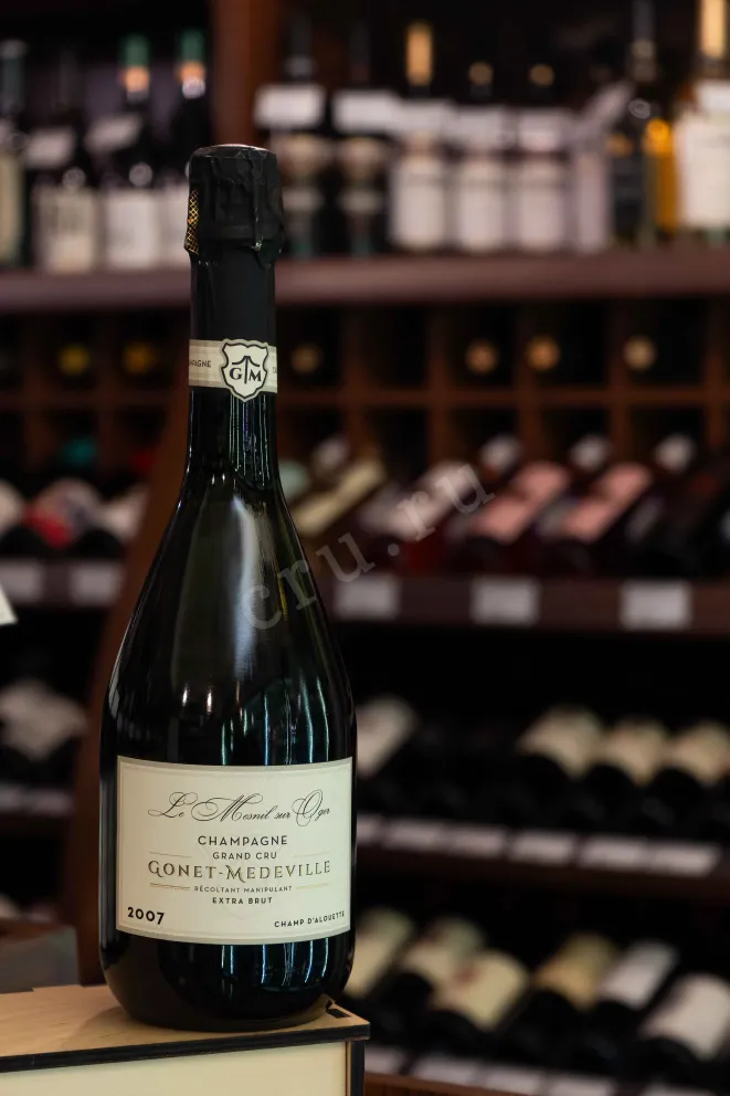 В магазине Крю Профи Gonet-Medeville Le Mesnil sur oger Champ d'Alouette Grand Cru 2007 0.75 л