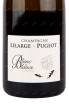 Этикетка игристого вина Lelarge-Pugeot Blanc de Blancs 0.75 л