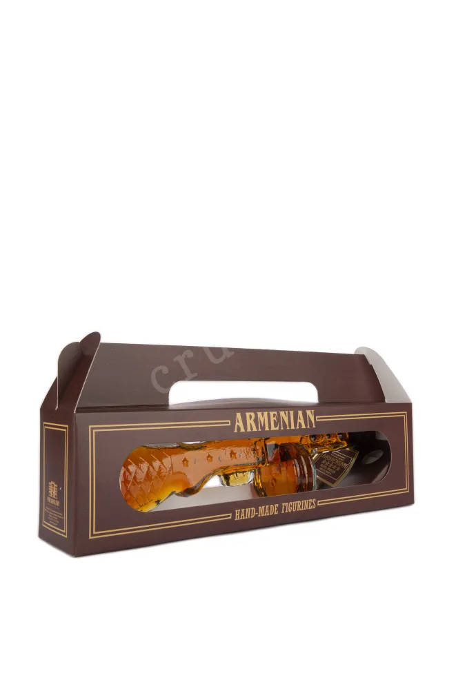 Коньяк Прошян 5 лет Автомат ППШ в коробке  0.5 л