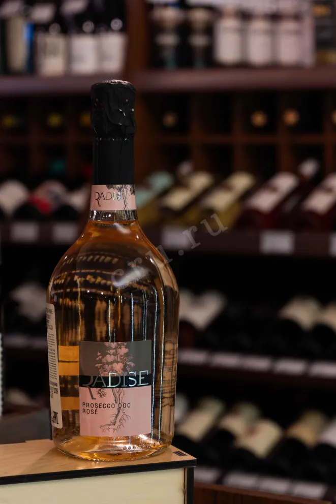 В магазине Крю Профи Radise Prosecco Millesimato Rose Brut DOC 2024 0.75 л