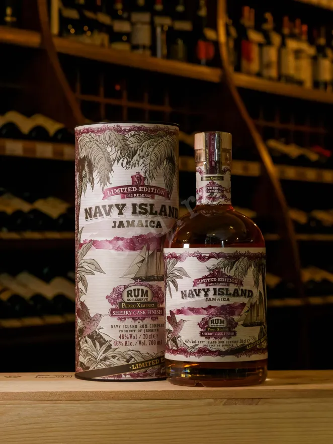 В магазине Крю Профи Navy Island Jamaica Pedro Ximenez Sherry Cask Finish in tube 0.7 л