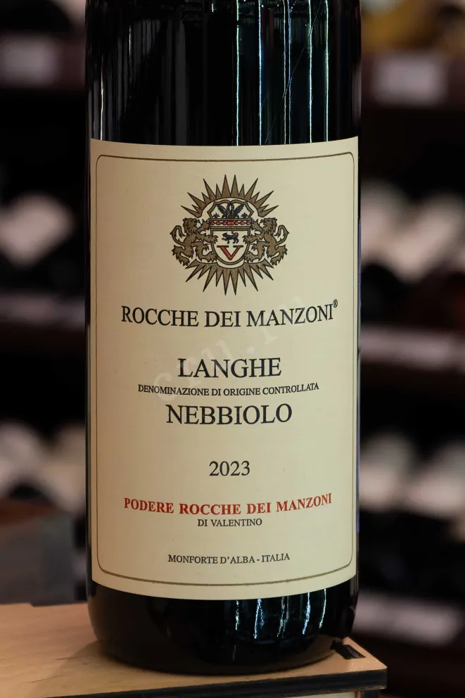 В магазине Крю Профи Rocche Dei Manzoni Nebbiolo Langhe DOC 2023 0.75 л