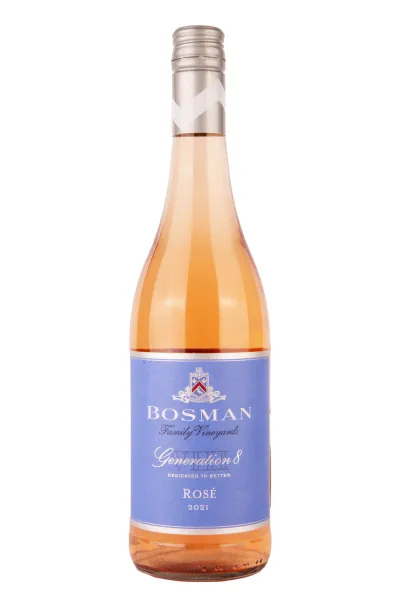 Вино Bosman Generation 8 Rose 2022 0.75 л
