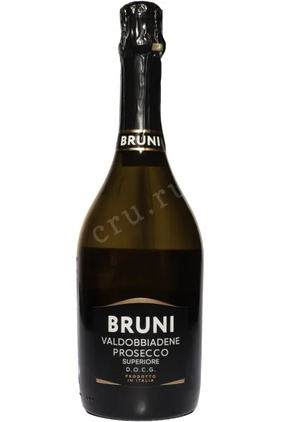Игристое вино Bruni Prosecco Valdobbiadene Superiore DOCG 2024 0.75 л