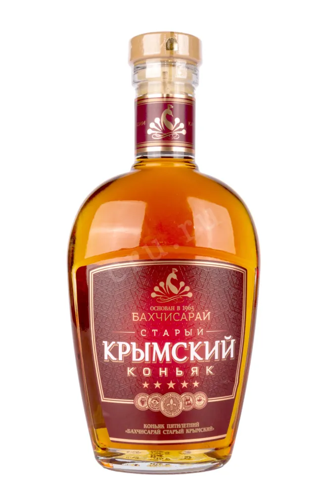 Коньяк Бахчисарай Старый Крымский 5 летний  0.5 л
