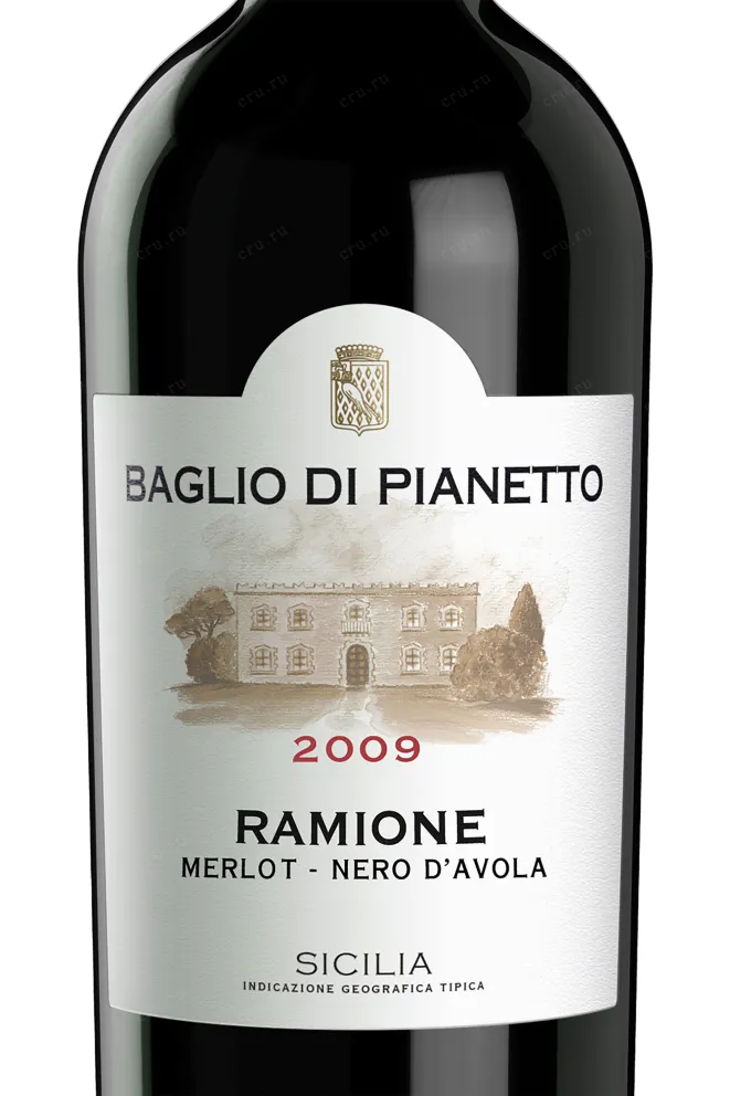 Этикетка Baglio di Pianetto Ramione Sicilia IGT 2016 0.75 л