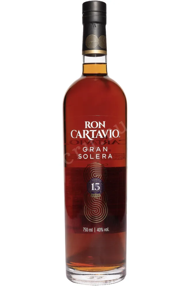 Бутылка Cartavio Gran Solera 15 Years Old in gift box 0.75 л
