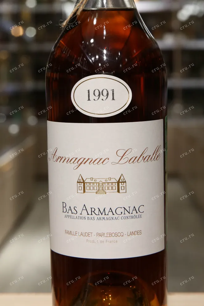 Этикетка Laballe 1991 0.7 л