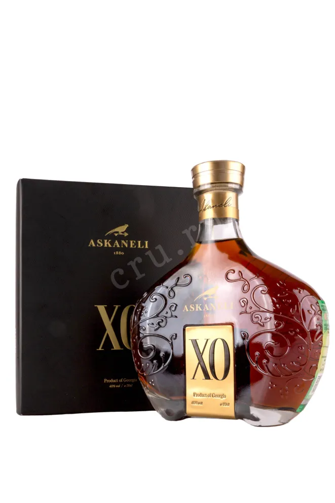 Коньяк Асканели ХО в подарочной упаковке  0.7 л