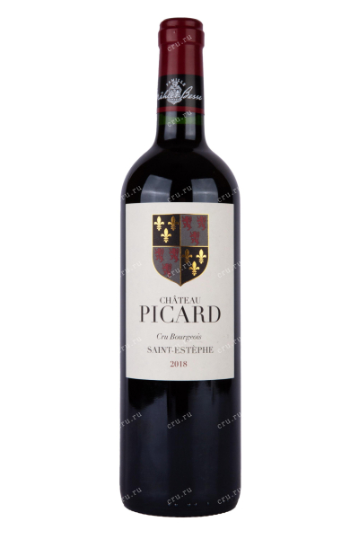 Вино Chateau Picard Cru Bourgeois 2018 0.75 л