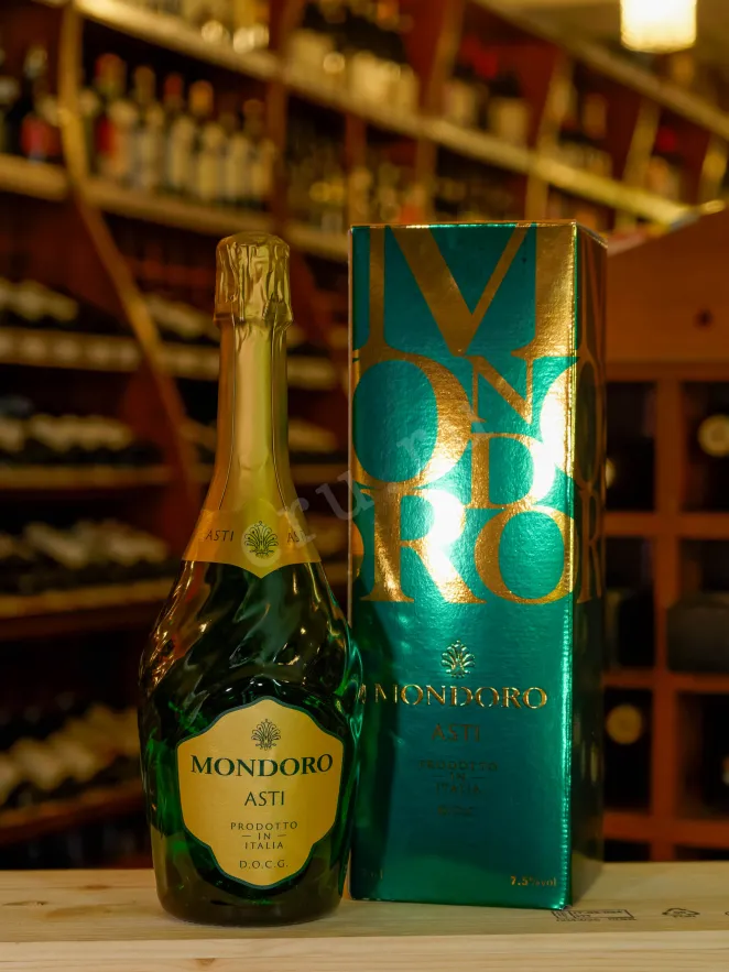В магазине Крю Профи Asti Mondoro with gift box 2022 0.75 л