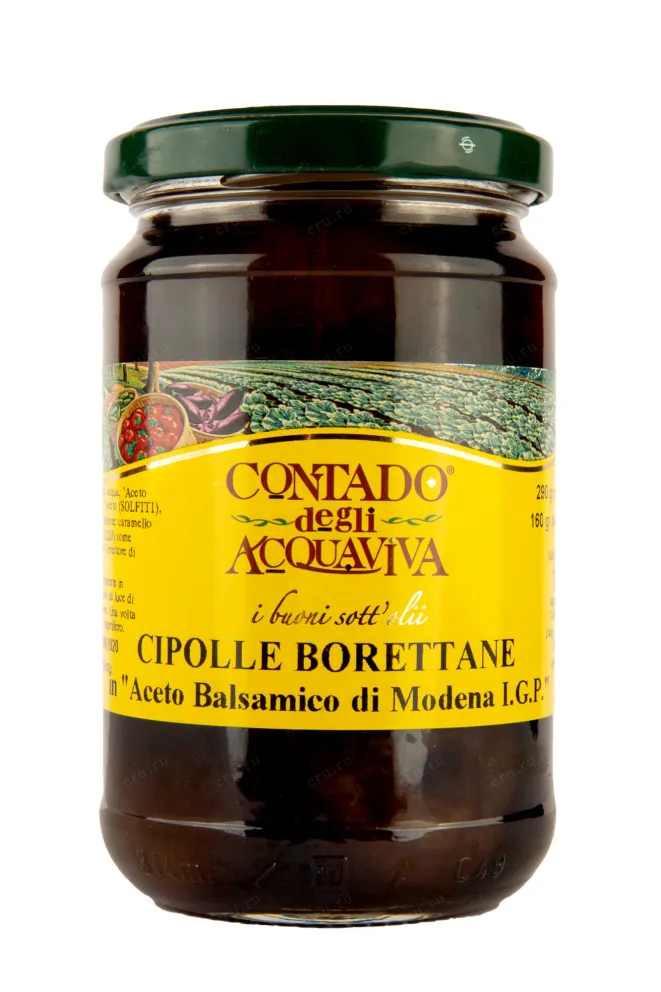 Contado Degli Acguaviva Borettane Onions in Balsamic vinegar of Modena