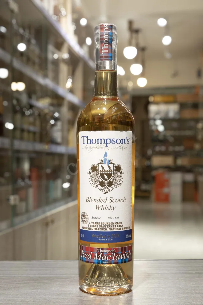 В магазине Крю Профи Thompsons Blended Scotch gift box 0.7 л