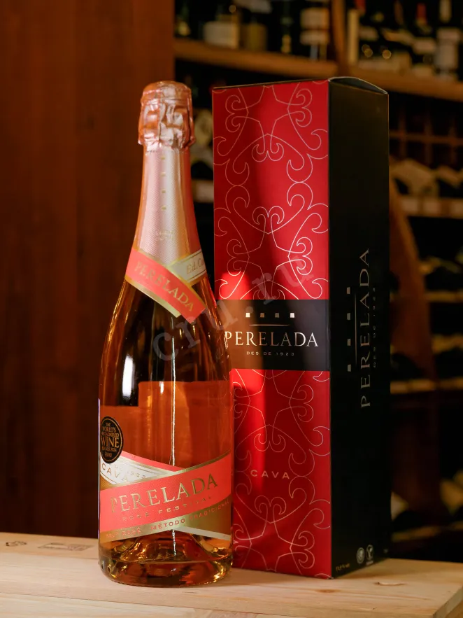 В магазине Крю Профи Cava Castillo Perelada Brut Rosado with gift box 2023 0.75 л