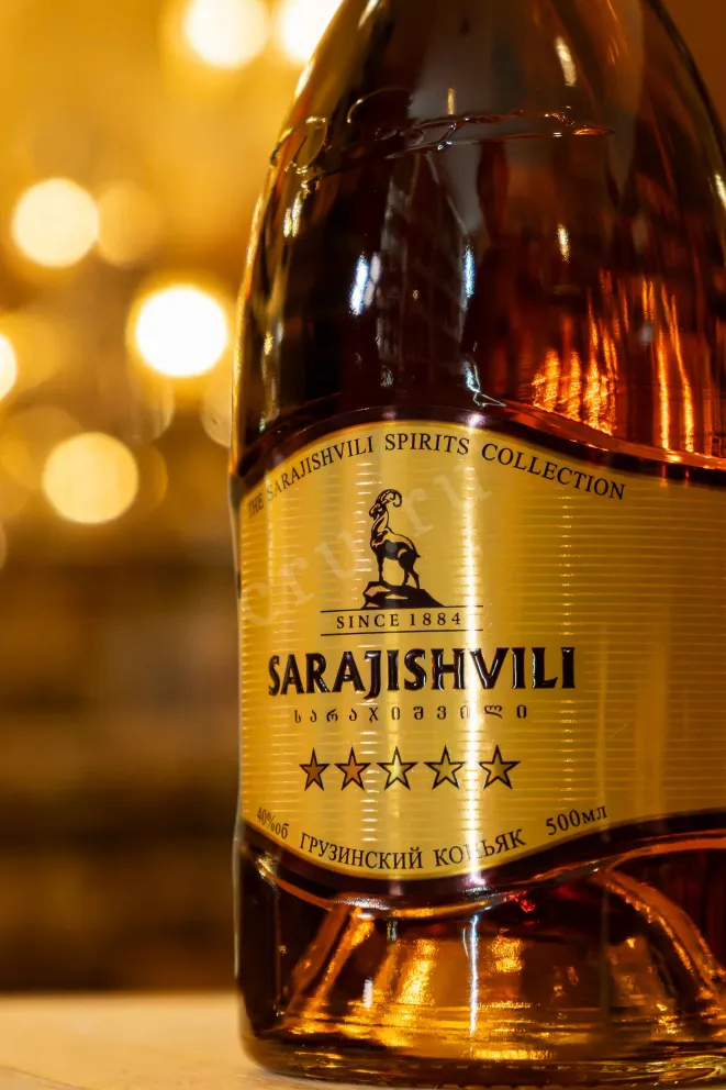 В магазине Крю Профи Sarajishvili 5 stars 0.5 л
