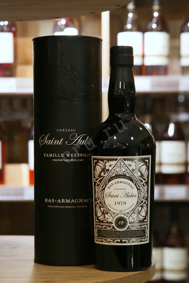 В магазине Крю Профи Saint Aubin Bas-Armagnac in tube 1979 0.7 л
