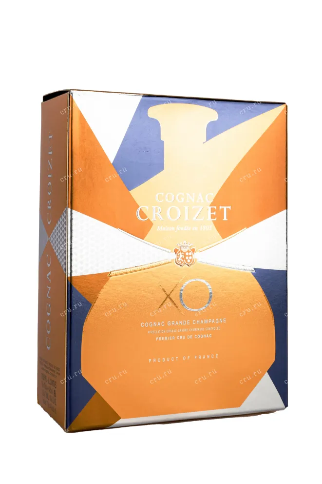 Коньяк Croizet XO decanter in gift box  0.7 л