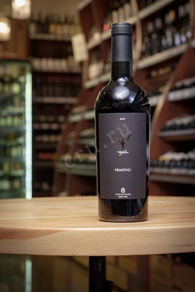 В магазине Крю Профи Sampietrana Tre Filari Primitivo 0.75 л