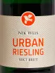 Этикетка Nik Weis Urban Riesling Sekt Brut 2022 0.75 л