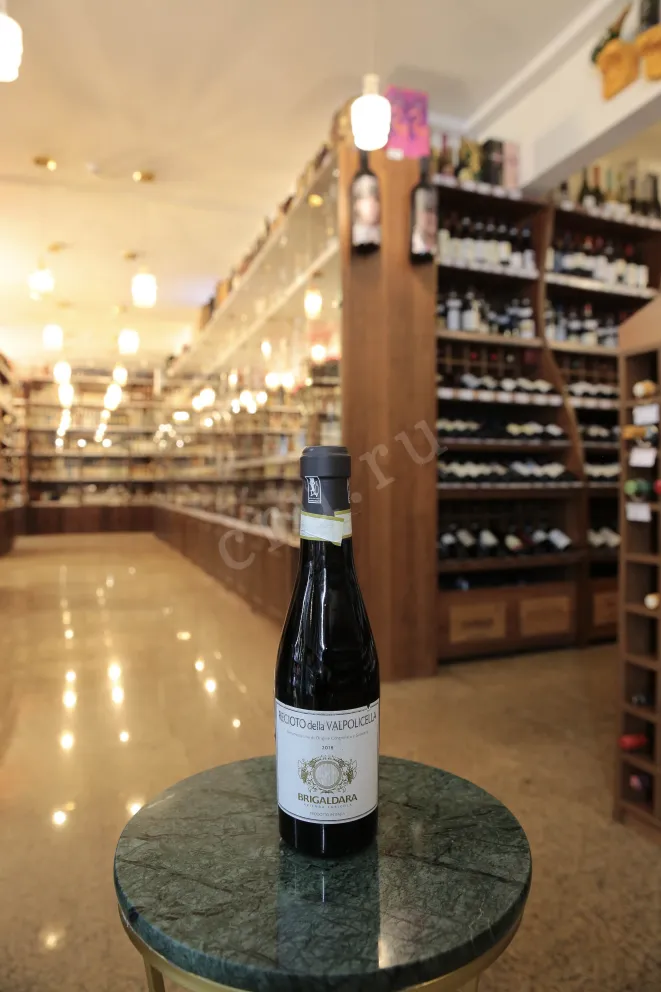 В магазине Крю Профи Recioto della Valpolicella Brigaldara 2018 0.375 л