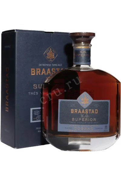 Коньяк Braastad XO Superior in gift box  0.7 л