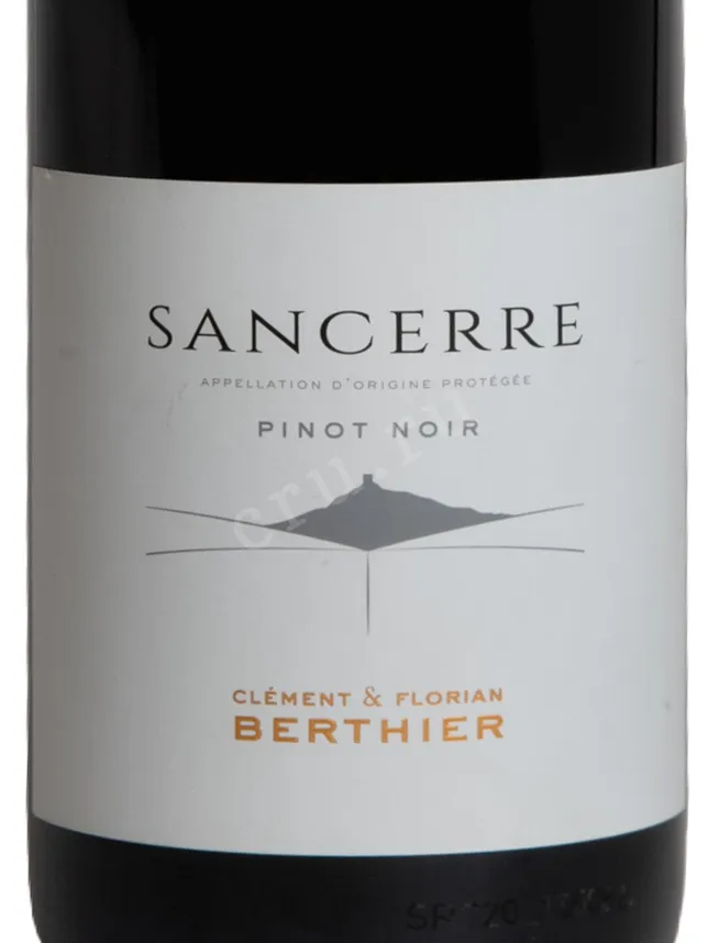 Этикетка Clement & Florian Berthier Sancerre 2020 0.75 л