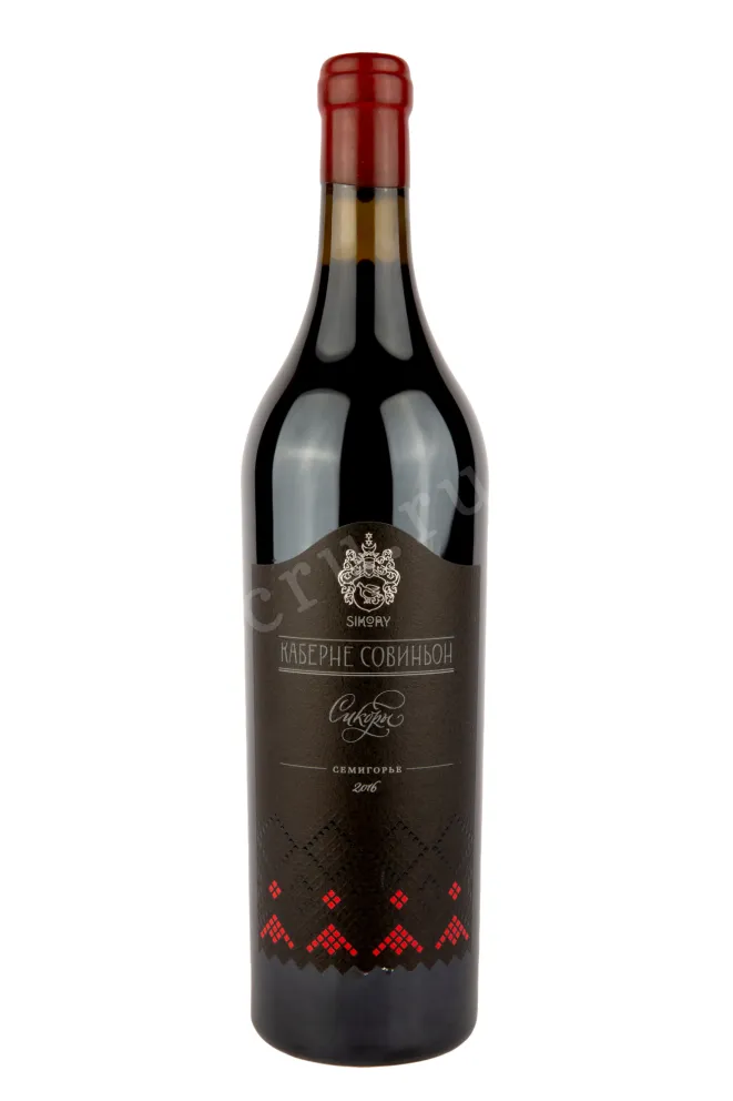 Вино Сикоры Каберне Совиньон  2016 0.75 л