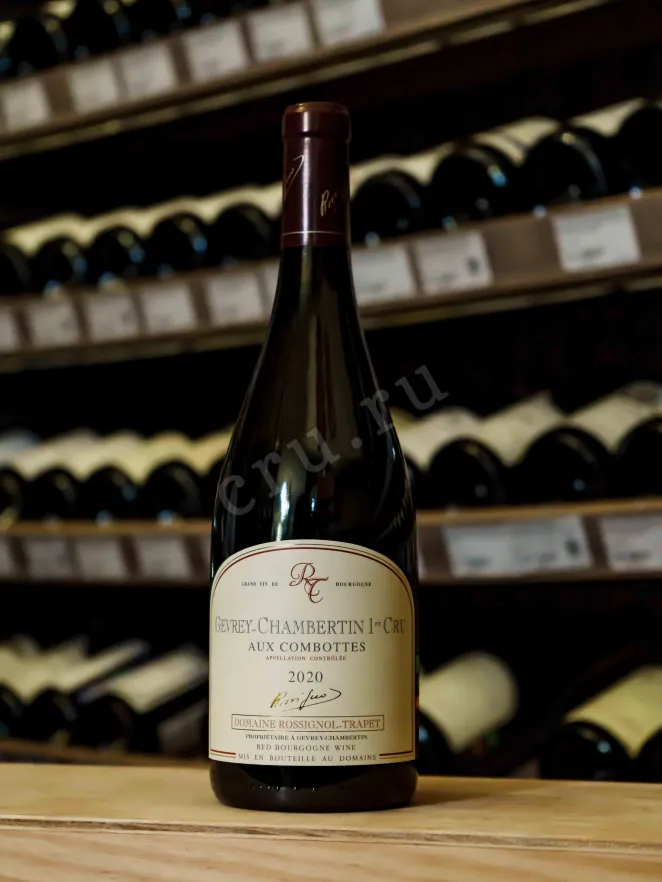 В магазине Крю Профи Domaine Rossignol-Trapet Gevrey-Chambertin 1er Cru Combottes 2020 0.75 л