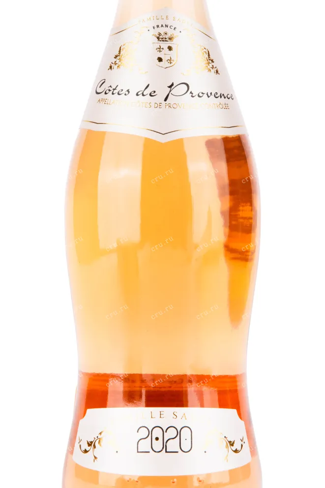 Этикетка вина Famille Sadel Rose Cotes de Provence 0.75 л