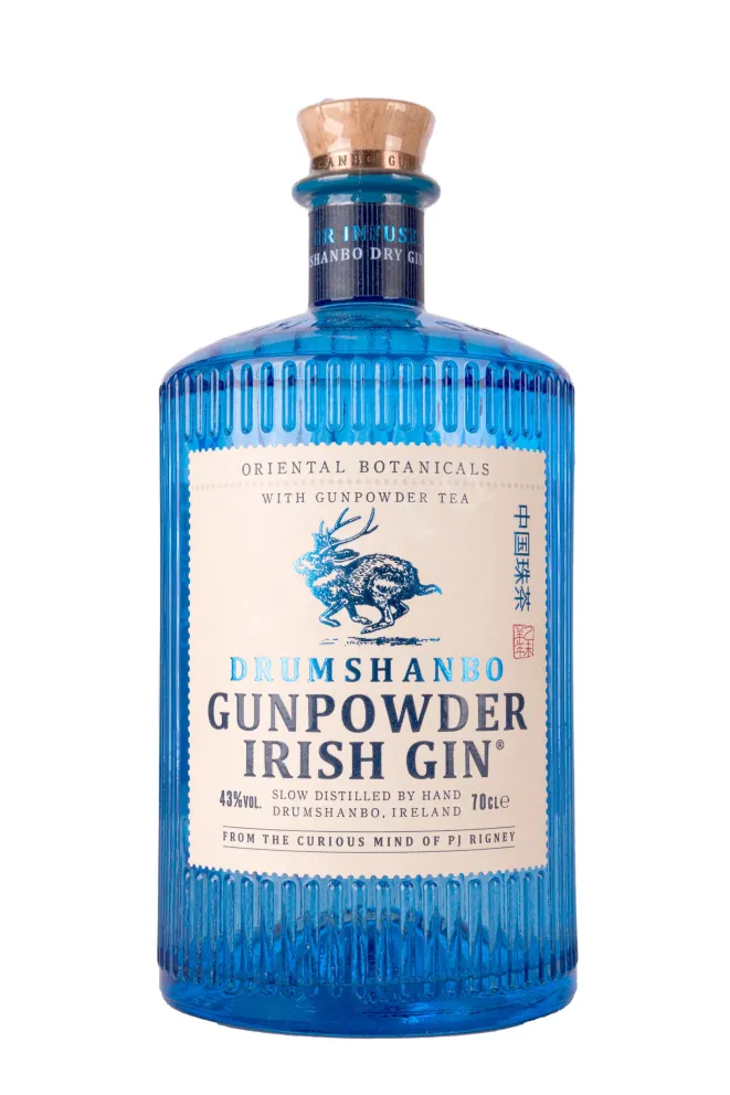 Бутылка Drumshanbo Gunpowder in giftset with 1 glasses 0.7 л