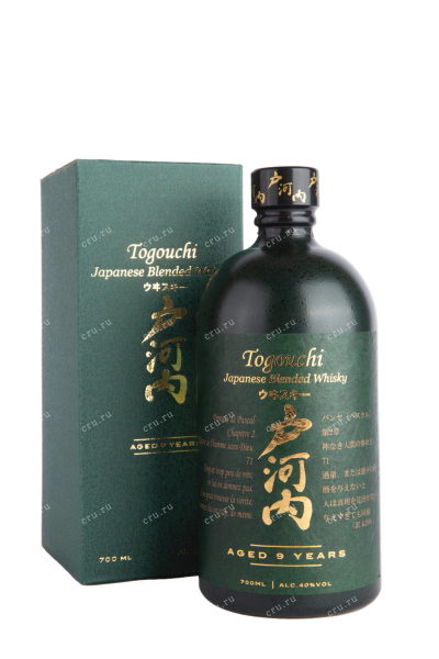 Виски Toguchi 9 years with gift box  0.7 л
