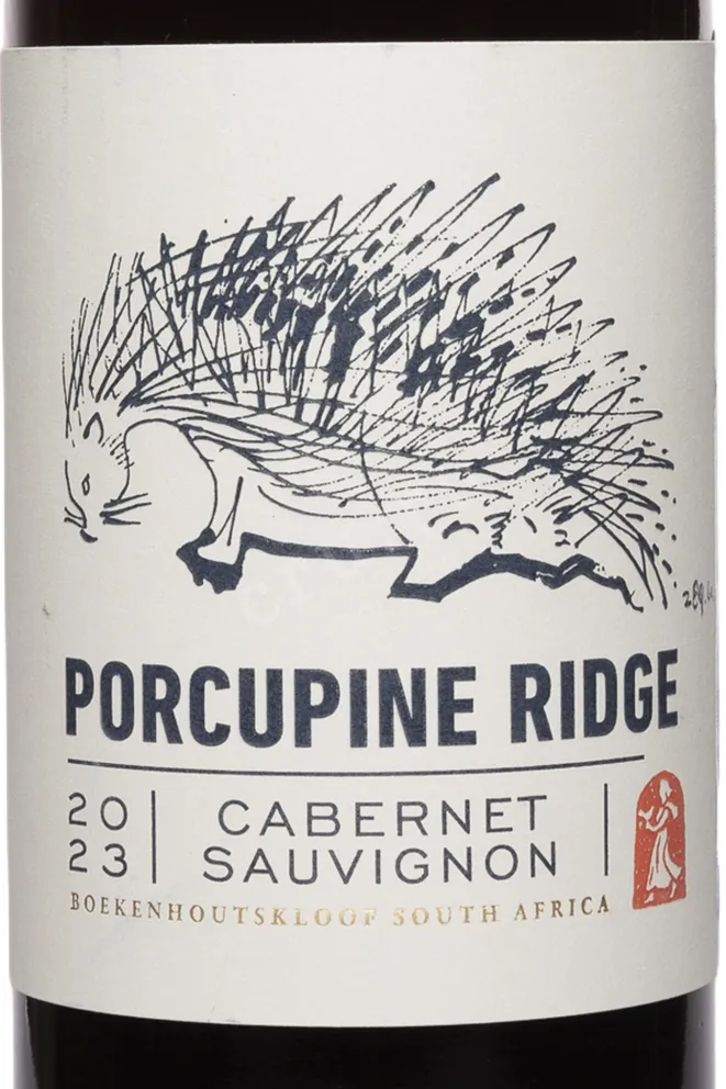 Этикетка Porcupine Ridge Cabernet Sauvignon 2023 0.75 л