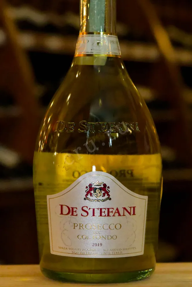 В магазине Крю Профи De Stefani Prosecco Col Fondo 2019 0.75 л