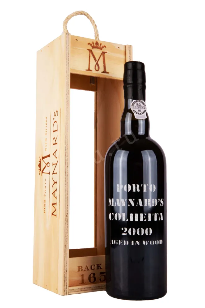 Портвейн Porto Maynard’s Colheita in wooden box 2000 0.75 л