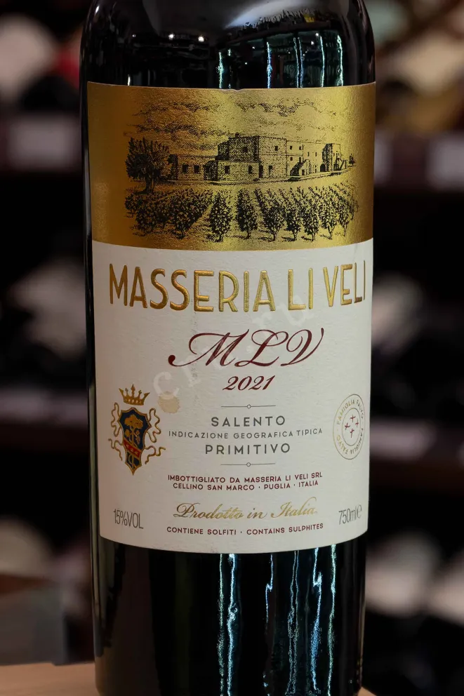 В магазине Крю Профи Masseria Li Veli MLV Salento IGT 2021 0.75 л