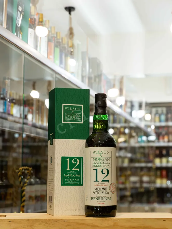 В магазине Крю Профи Wilson&Morgan Barrel Selection Benrinnes Sherry Finish 12 years in gift box 0.7 л