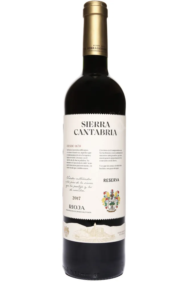 Вино Sierra Cantabria Reserva Tempranilo Rioja DOCa 2017 0.7 л