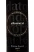 Этикетка Roberto Sarotto Ai Fondatori Barolo Riserva DOCG 2016 0.75 л