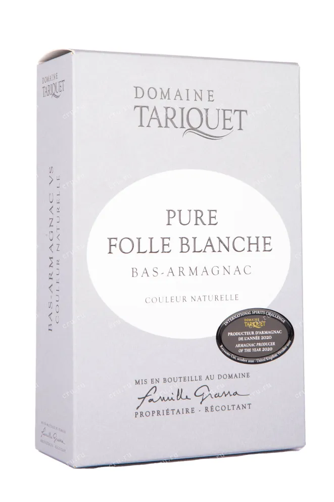 Арманьяк Chateau du Tariquet Folle Blanche 3 years  0.5 л
