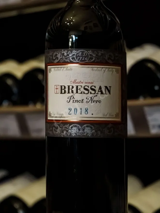 В магазине Крю Профи Bressan Pinot Nero 2018 0.75 л