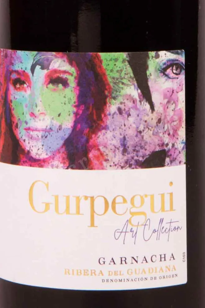 Этикетка Gurpegui Garnacha Art Collection 2021 0.75 л