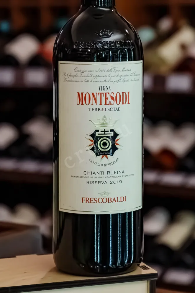 В магазине Крю Профи Frescobaldi Montesodi Riserva Chianti Rufina 2019 0.75 л