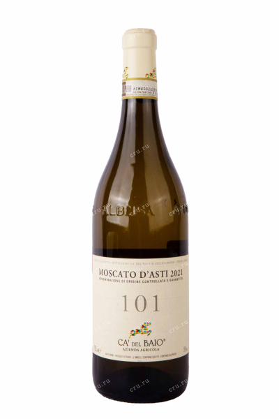Игристое вино Ca`del Baio Moscato d'Asti DOCG 101 2020 0.75 л