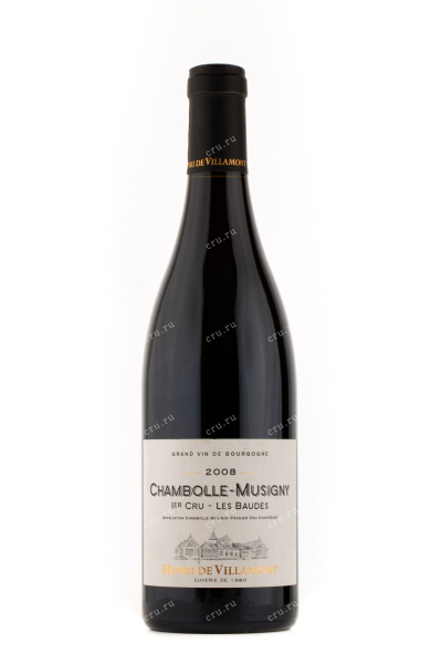 Вино Henri de Villamont Chambolle-Musigny 1-er Cru AOC 2008 0.75 л