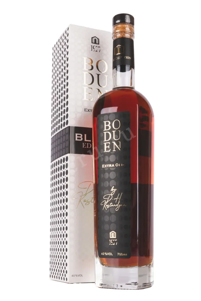 Коньяк Бодуен Блэк эдишн Экстра Олд 14 лет в подарочной упаковке  0.7 л